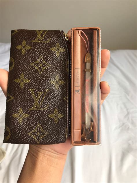 louis vuitton wallet key ring